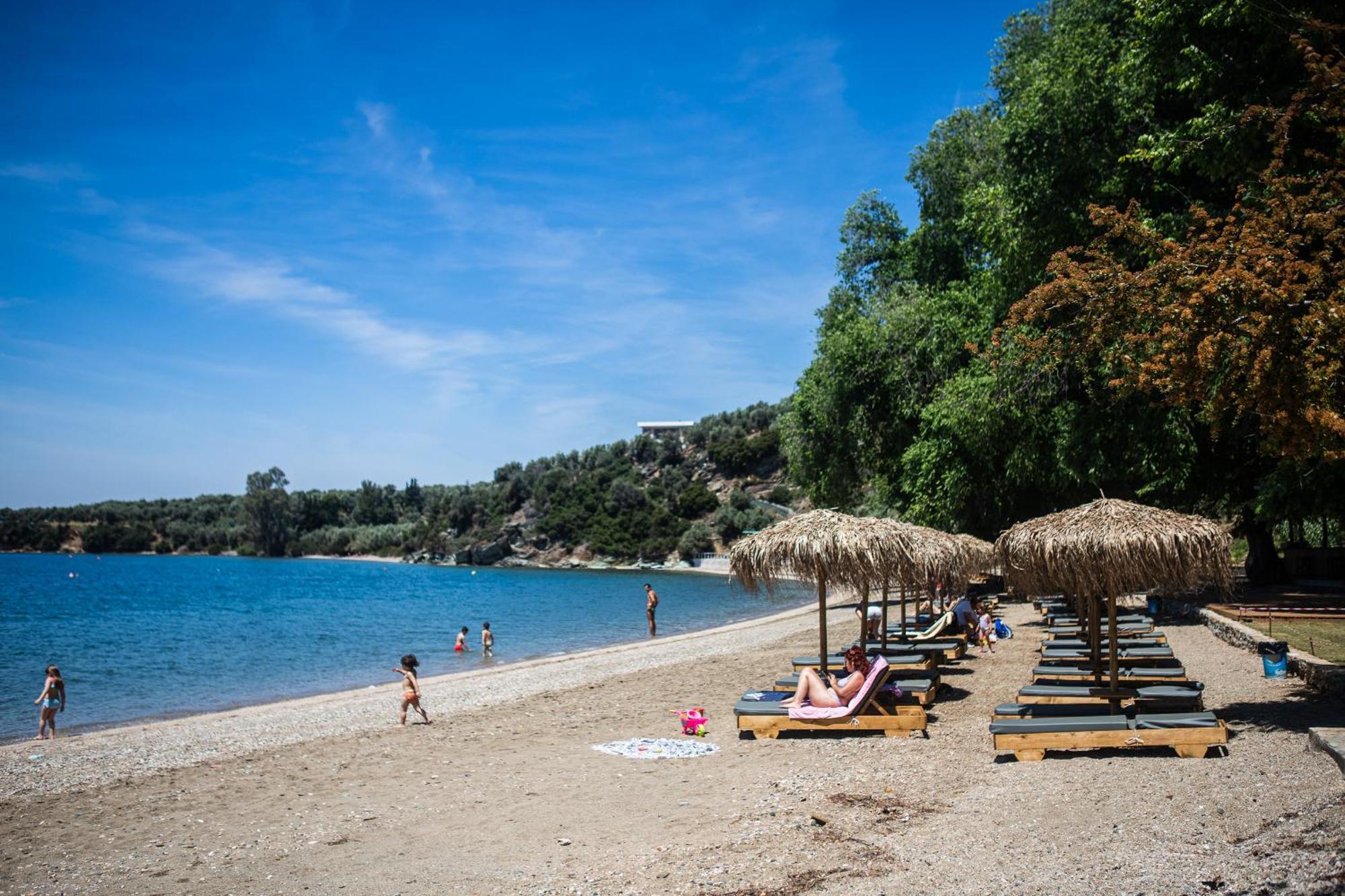 Kalifteri Beach House Áfissos Eksteriør bilde